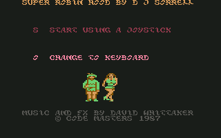 Super Robin Hood screenshot 3 for Commodore 64